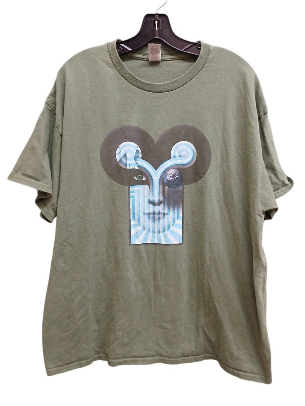 The Chameleons Album Cover Graphic Short Sleeve Crewneck T-Shirt Extra Large